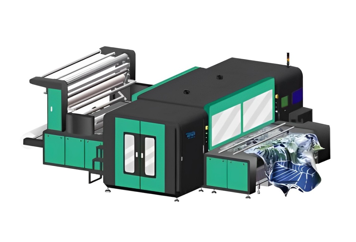 The Lastest Digital Textile Printer For 72 Pcs Of Ricoh G6 Print-heads