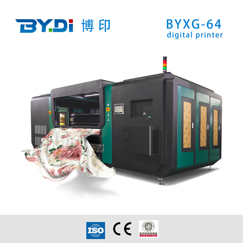 High Quality Wholesale Digital Fabric Printing Factories &ndash;  Digital inkjet fabric printer with 64 pieces of Starfire 1024 Print head &ndash; Boyin